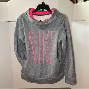 Grey Nike Fleece Pullover